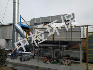 惠州某电器制造有限公司活性炭吸附+CO催化燃烧废气处理案例